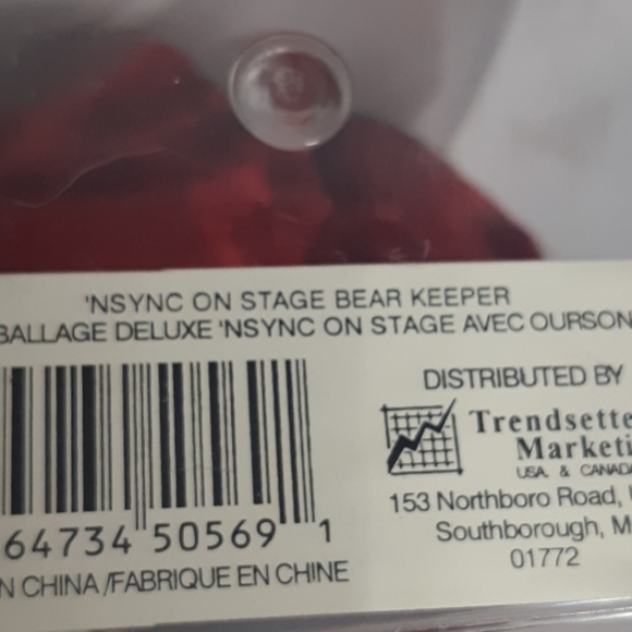 NSYNC on Stage Bear Box Boy Band Collectibles Retro Timberlake - Picture 6 of 6